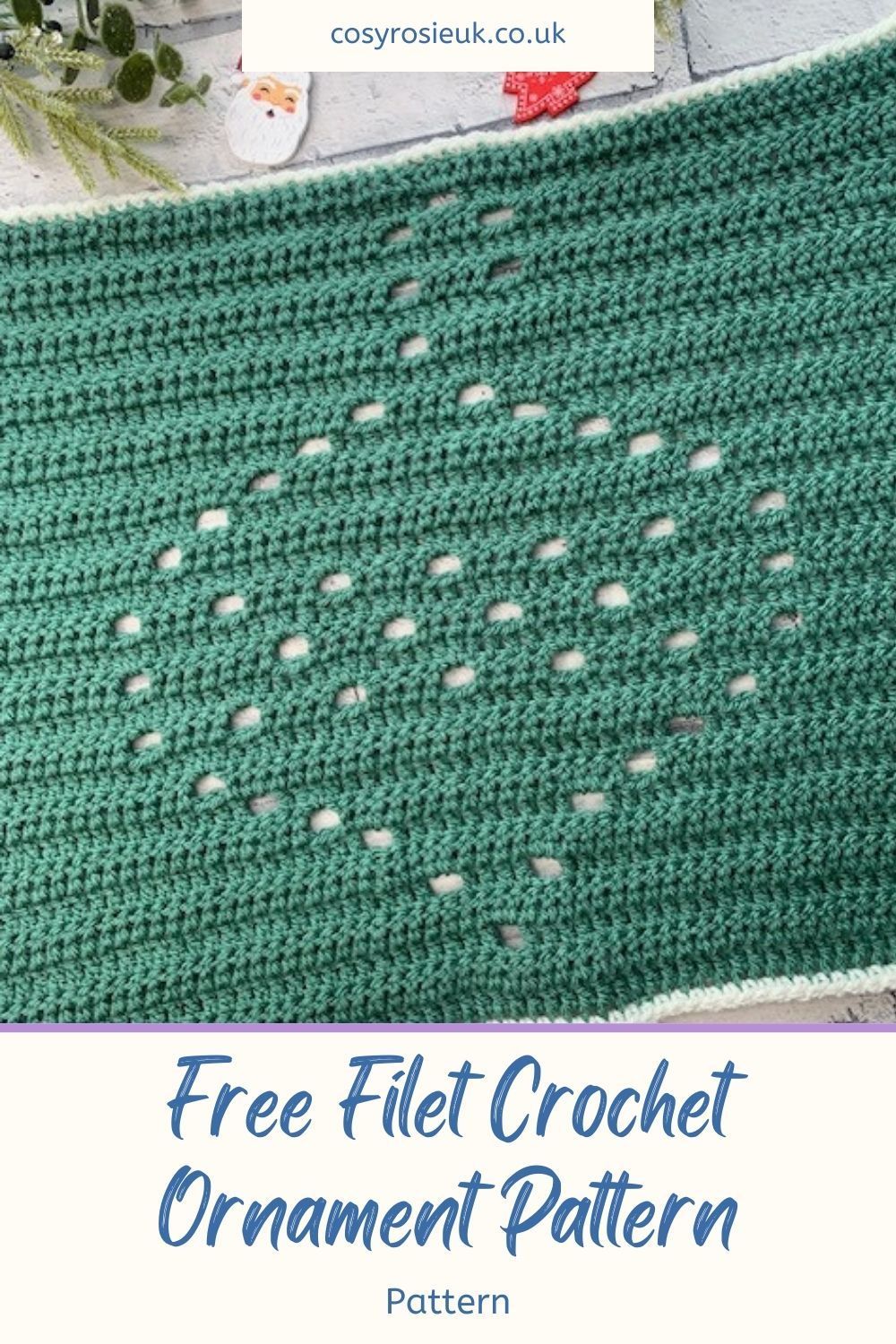 Filet Crochet Ormanent Pattern 