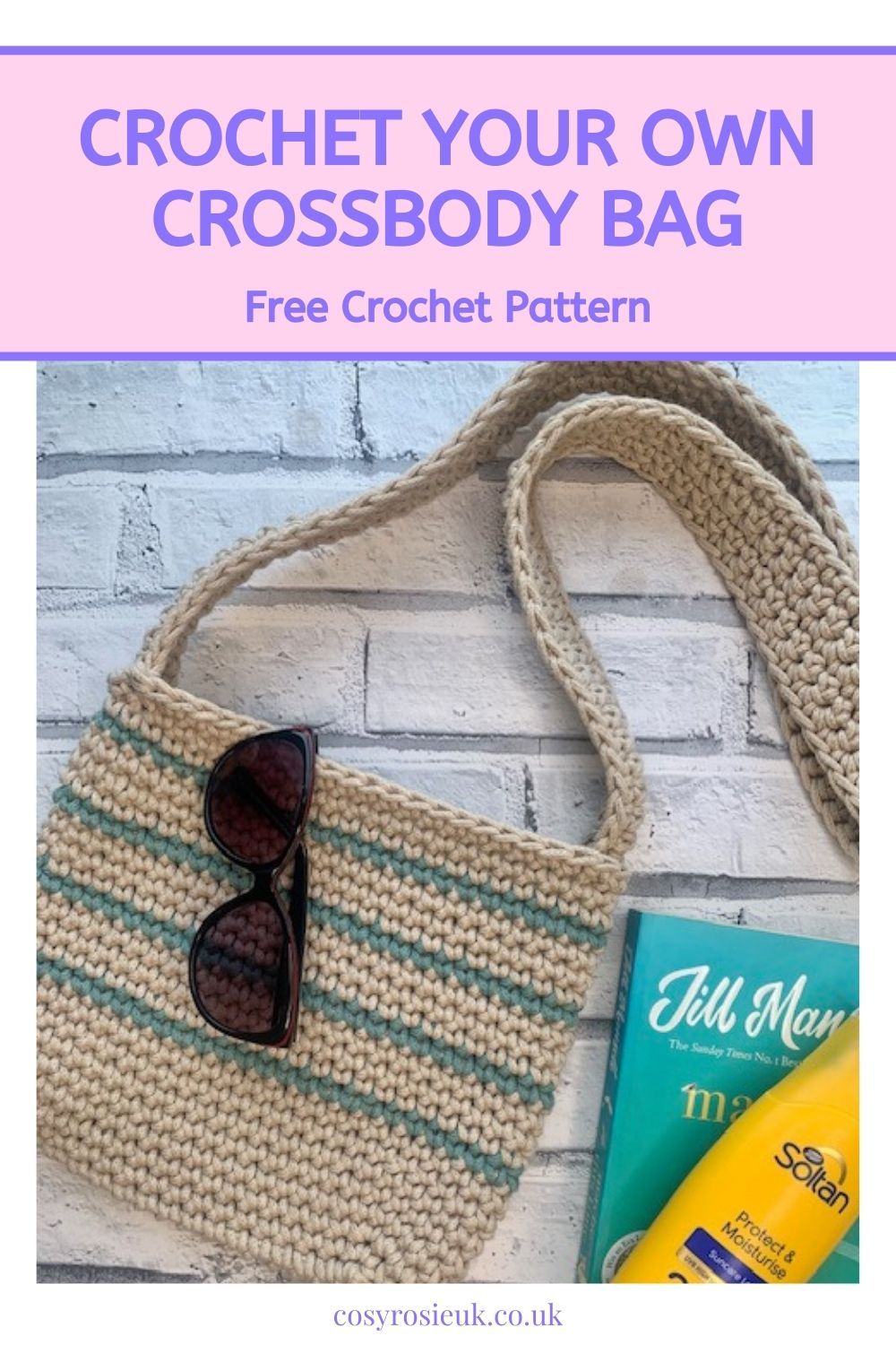 Free Crochet Crossbody Bag pattern