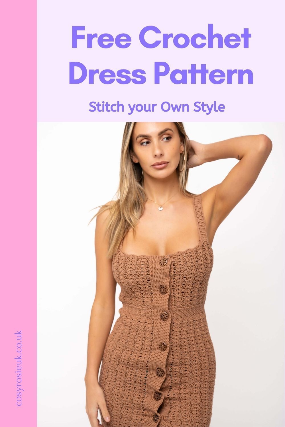 Free Crochet Dress pattern for summer