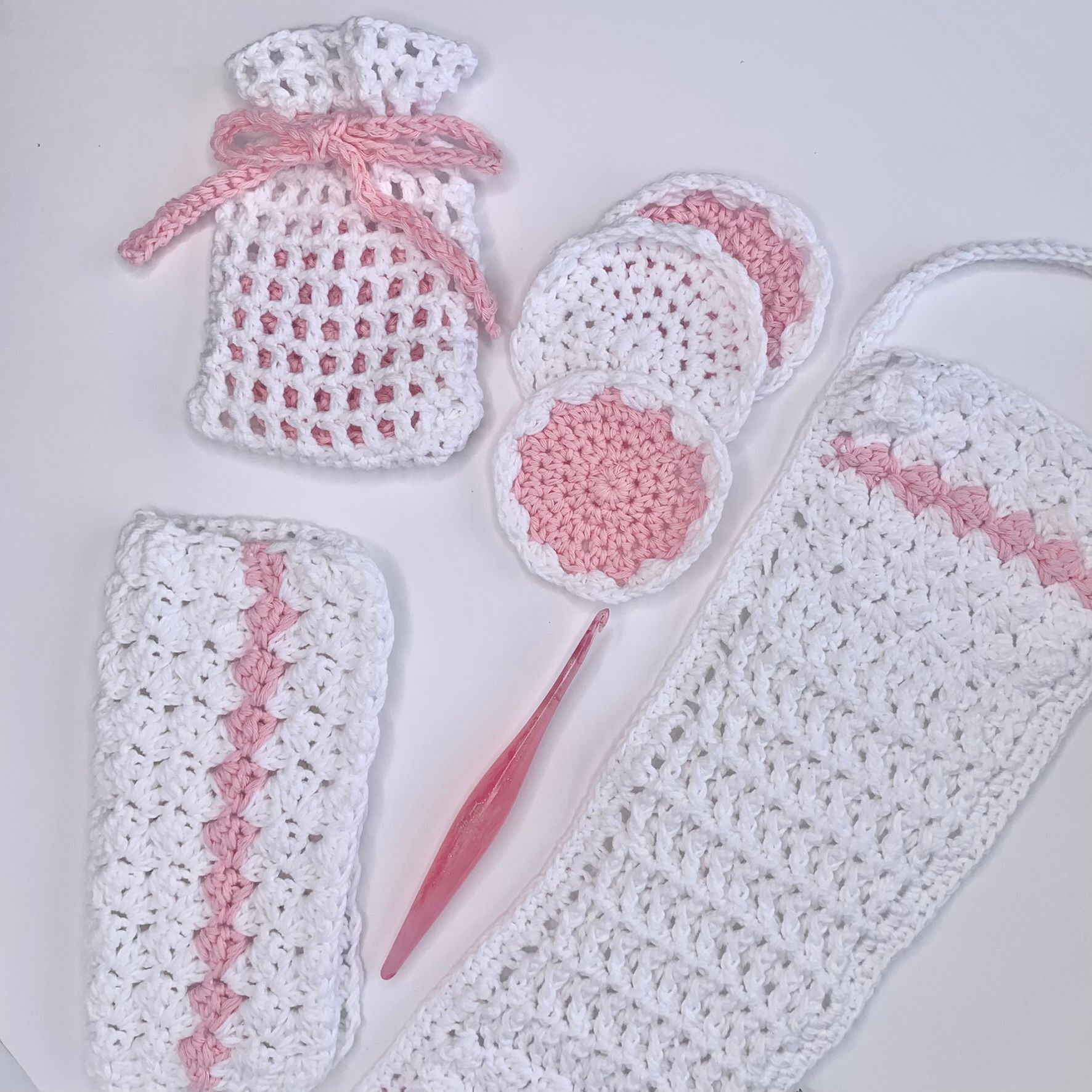 Free Crochet Spa Set Patterns